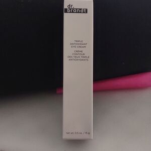 NEW dr. brandt Triple Antioxidant Eye Cream